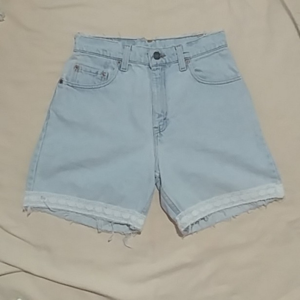 Vintage 550 Levi's Jean Shorts Cut Offs Size 5